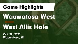 Wauwatosa West  vs West Allis Hale Game Highlights - Oct. 20, 2020
