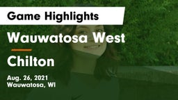 Wauwatosa West  vs Chilton  Game Highlights - Aug. 26, 2021