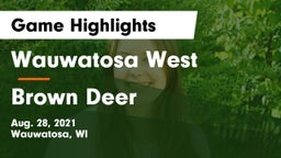 Wauwatosa West  vs Brown Deer Game Highlights - Aug. 28, 2021