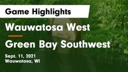 Wauwatosa West  vs Green Bay Southwest  Game Highlights - Sept. 11, 2021