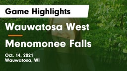 Wauwatosa West  vs Menomonee Falls  Game Highlights - Oct. 14, 2021