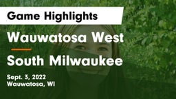 Wauwatosa West  vs South Milwaukee  Game Highlights - Sept. 3, 2022
