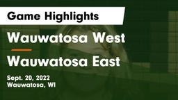 Wauwatosa West  vs Wauwatosa East  Game Highlights - Sept. 20, 2022