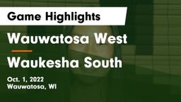 Wauwatosa West  vs Waukesha South  Game Highlights - Oct. 1, 2022