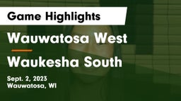 Wauwatosa West  vs Waukesha South  Game Highlights - Sept. 2, 2023