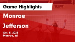 Monroe  vs Jefferson  Game Highlights - Oct. 5, 2023