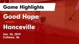 Good Hope  vs Hanceville Game Highlights - Jan. 26, 2019