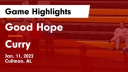 Good Hope  vs Curry  Game Highlights - Jan. 11, 2022