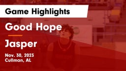 Good Hope  vs Jasper  Game Highlights - Nov. 30, 2023