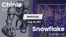 Matchup: Chinle  vs. Snowflake  2017