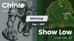 Matchup: Chinle  vs. Show Low  2017
