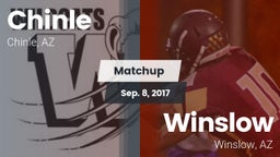 Matchup: Chinle  vs. Winslow  2017