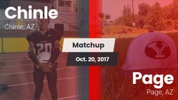 Matchup: Chinle  vs. Page  2017