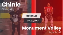 Matchup: Chinle  vs. Monument Valley  2017