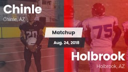 Matchup: Chinle  vs. Holbrook  2018