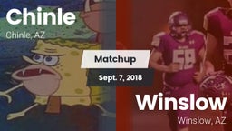 Matchup: Chinle  vs. Winslow  2018
