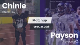 Matchup: Chinle  vs. Payson  2018