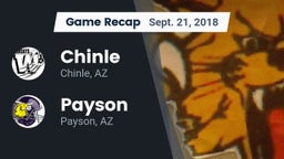 Recap: Chinle  vs. Payson  2018
