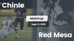 Matchup: Chinle  vs. Red Mesa 2019