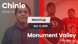Matchup: Chinle  vs. Monument Valley  2019