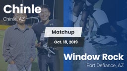 Matchup: Chinle  vs. Window Rock  2019