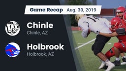 Recap: Chinle  vs. Holbrook  2019