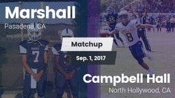 Matchup: Marshall vs. Campbell Hall  2017
