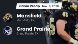 Recap: Mansfield  vs. Grand Prairie  2018