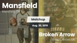 Matchup: Mansfield High vs. Broken Arrow  2019