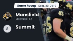 Recap: Mansfield  vs. Summit 2019