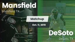 Matchup: Mansfield High vs. DeSoto  2019