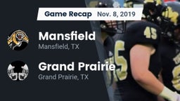 Recap: Mansfield  vs. Grand Prairie  2019