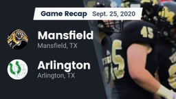 Recap: Mansfield  vs. Arlington  2020