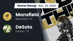 Recap: Mansfield  vs. DeSoto  2020