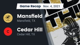 Recap: Mansfield  vs. Cedar Hill  2021