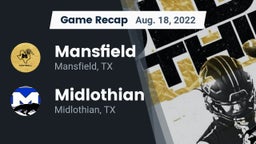 Recap: Mansfield  vs. Midlothian  2022
