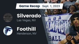 Recap: Silverado  vs. Foothill  2023