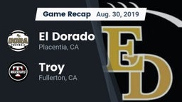 Recap: El Dorado  vs. Troy  2019