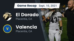 Recap: El Dorado  vs. Valencia  2021