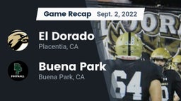 Recap: El Dorado  vs. Buena Park  2022