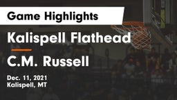 Kalispell Flathead  vs C.M. Russell  Game Highlights - Dec. 11, 2021