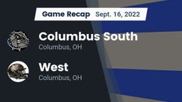 Recap: Columbus South  vs. West  2022