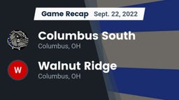 Recap: Columbus South  vs. Walnut Ridge  2022