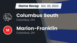 Recap: Columbus South  vs. Marion-Franklin  2023