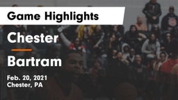 Chester  vs Bartram  Game Highlights - Feb. 20, 2021