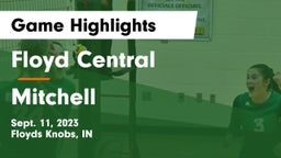 Floyd Central  vs Mitchell  Game Highlights - Sept. 11, 2023