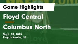 Floyd Central  vs Columbus North  Game Highlights - Sept. 20, 2023