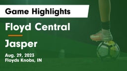 Floyd Central  vs Jasper  Game Highlights - Aug. 29, 2023