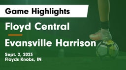 Floyd Central  vs Evansville Harrison Game Highlights - Sept. 2, 2023