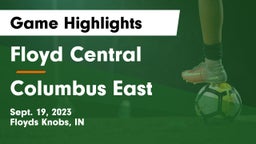 Floyd Central  vs Columbus East  Game Highlights - Sept. 19, 2023